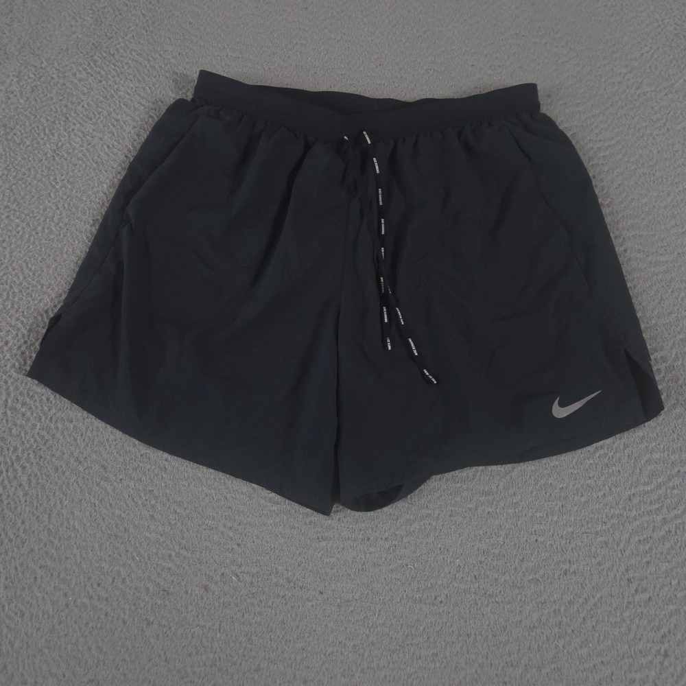 Nike Shorts Mens XL Black Flex Stride 7" Running Athletic Training Gym Light